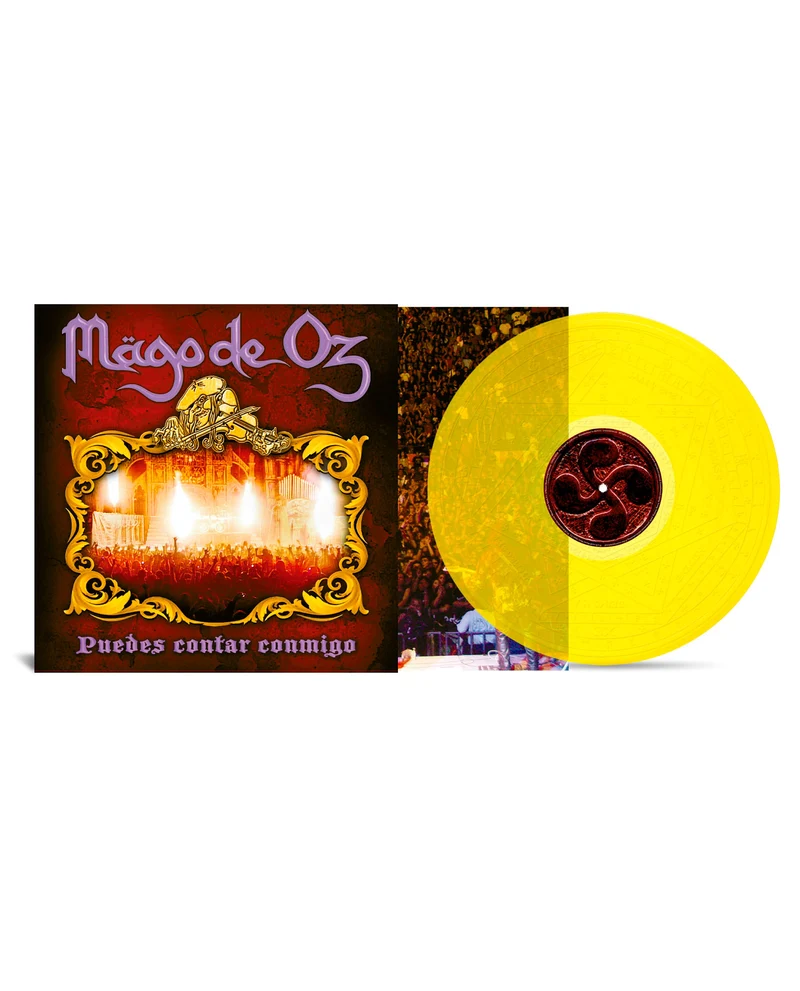 Mägo de Oz - LP Vinilo Amarillo "Puedes contar conmigo"
