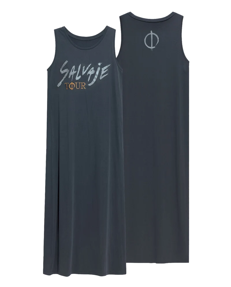 Manuel Carrasco - Vestido "Salvaje Tour" Gris
