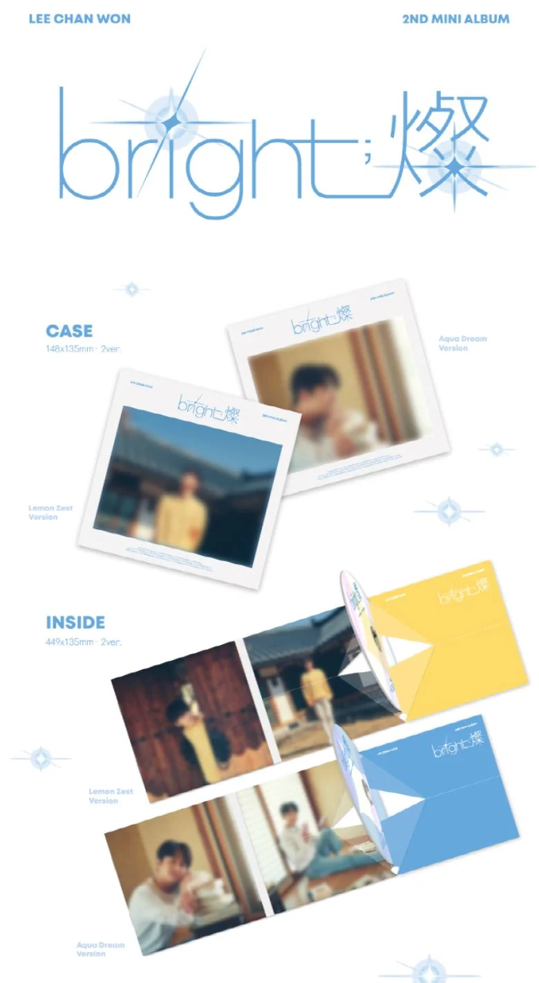 LEE CHAN WON - BRIGHT (2ND MINI ALBUM)