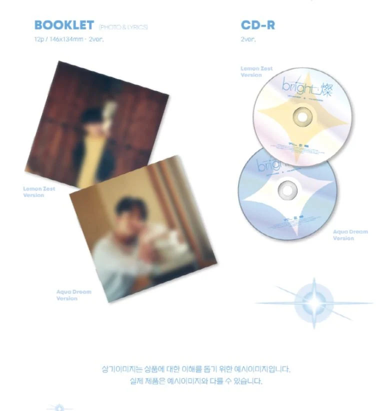 LEE CHAN WON - BRIGHT (2ND MINI ALBUM)