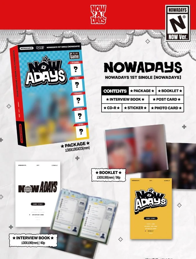 NOWADAYS - NOWADAYS (1ST SINGLE)