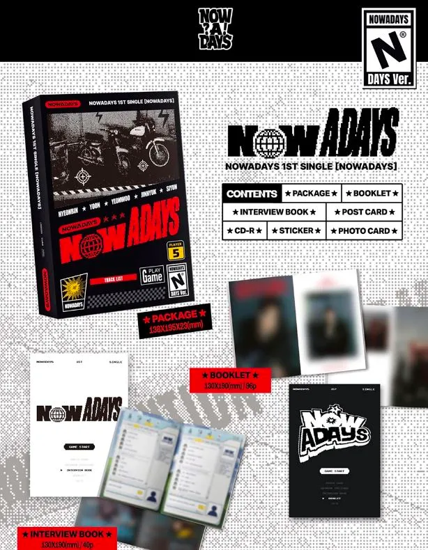 NOWADAYS - NOWADAYS (1ST SINGLE)