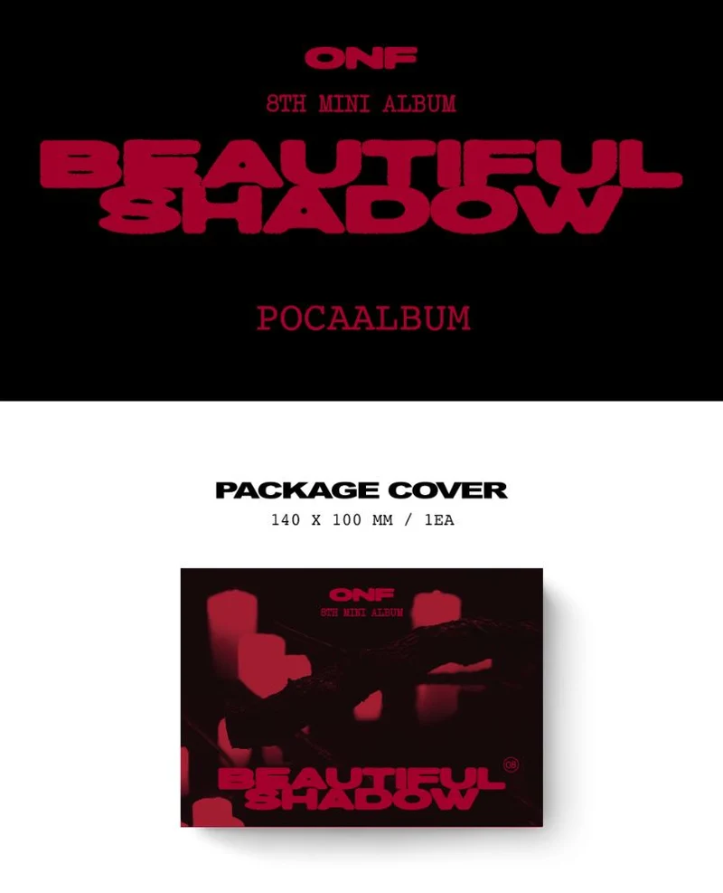 ONF - BEAUTIFUL SHADOW (8TH MINI ALBUM) POCA ALBUM