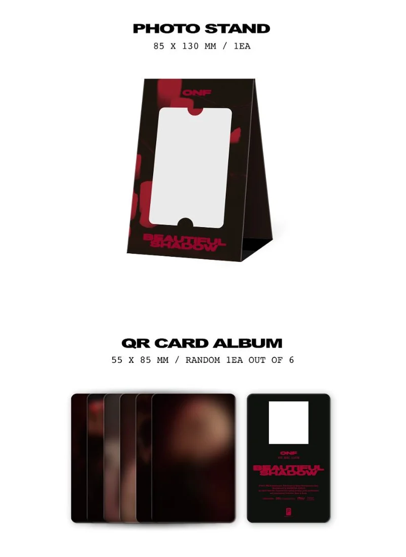 ONF - BEAUTIFUL SHADOW (8TH MINI ALBUM) POCA ALBUM