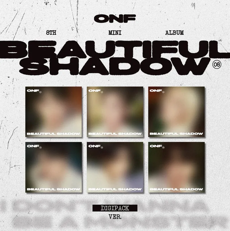 ONF - BEAUTIFUL SHADOW (8TH MINI ALBUM) DIGIPACK VER.