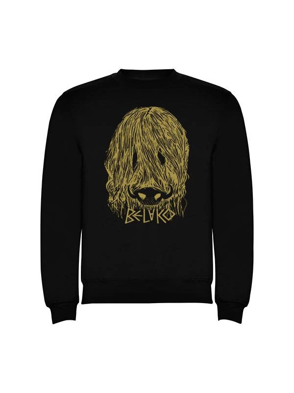 Belako - Sudadera Clasica Basule dorado - Negra