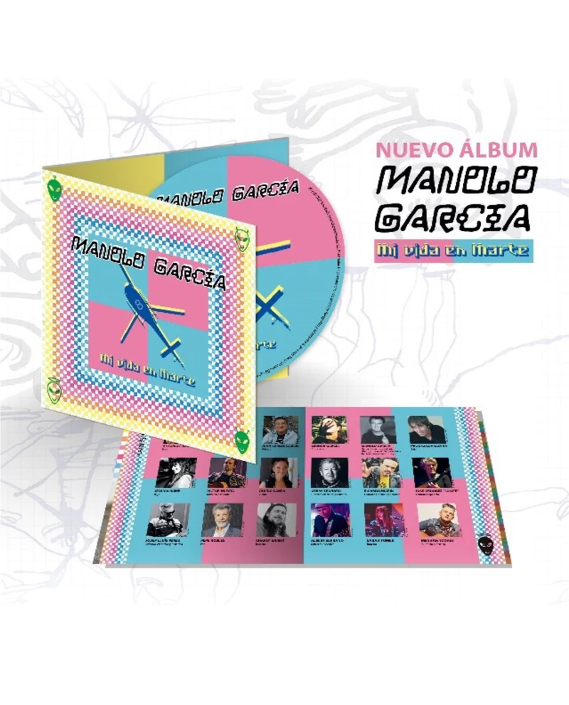 Manolo García - CD Digipack Libreto 20Pg "Mi Vida en Marte"