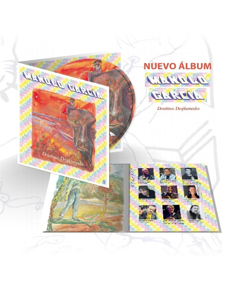 Manolo García - CD Digipack Libreto 20Pg "Desatinos Desplumados"