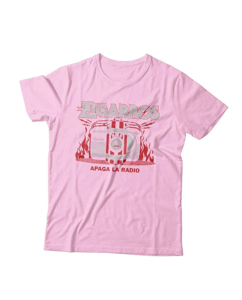 Los Zigarros - Camiseta "Apaga La Radio" Niño