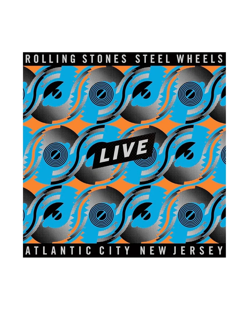 The Rolling Stones - 4LP Vinilo "Steel Wheels live Atlantic city New Jersey"