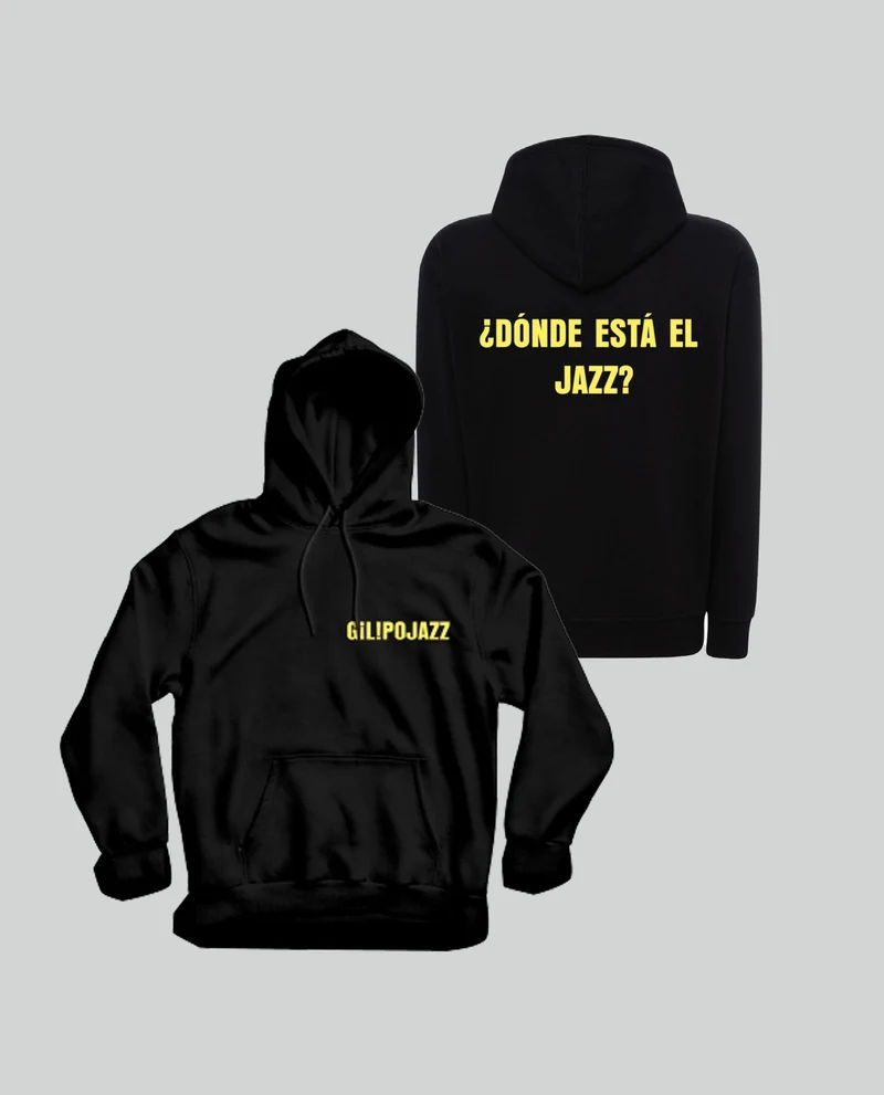 Gilipojazz - Sudadera "¿Dónde está el Jazz?"