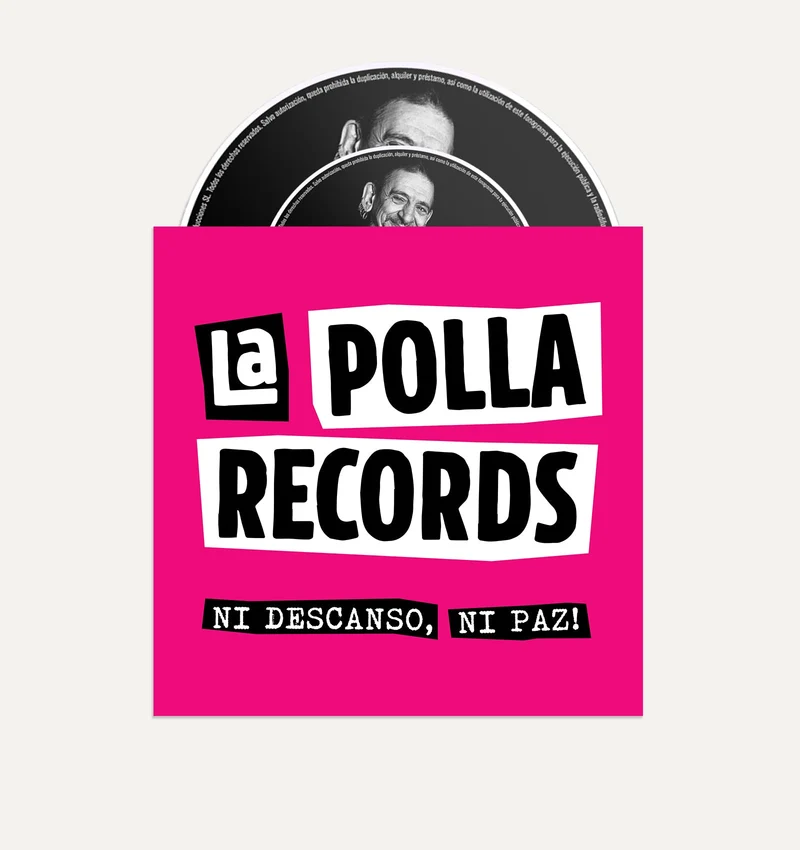 La Polla Records - Pack Vinilo + CD "Ni descanso, ni paz!"