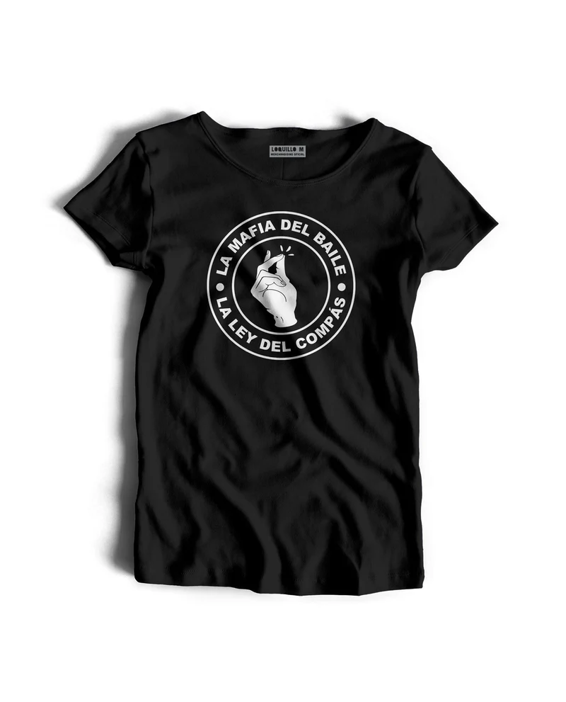 Loquillo - Camiseta "La Mafia Del Baile" Unisex Negra