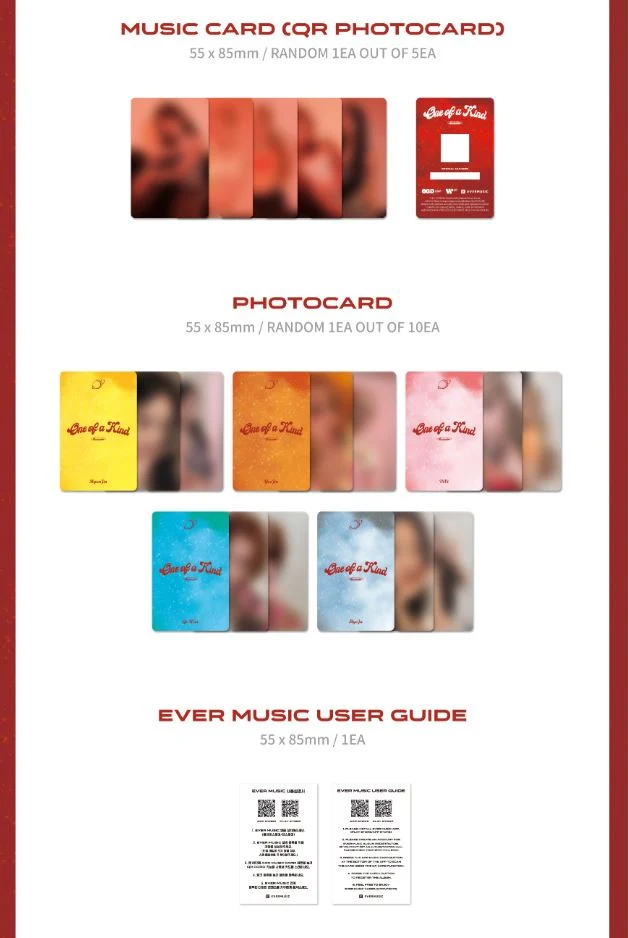 LOOSSEMBLE - ONE OF A KIND (2ND MINI ALBUM) EVER VER.