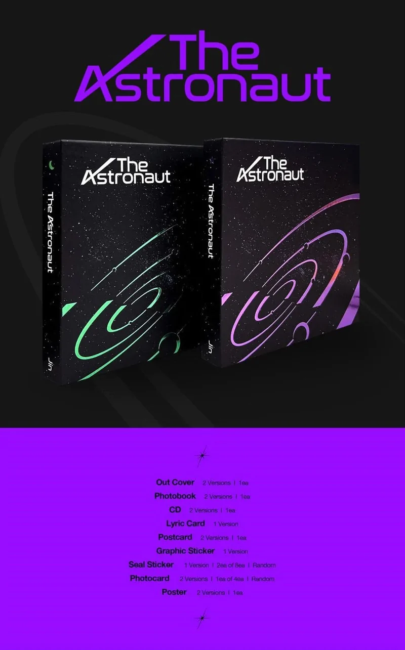 JIN (BTS) - THE ASTRONAUT (1ST SINGLE ALBUM) STANDARD VER.