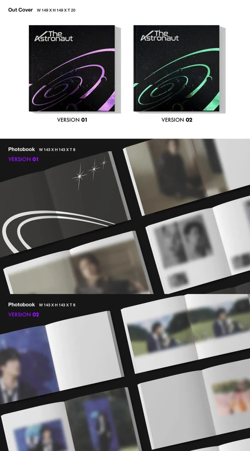 JIN (BTS) - THE ASTRONAUT (1ST SINGLE ALBUM) STANDARD VER.