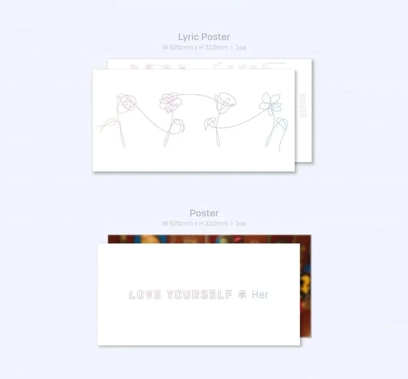 BTS - LOVE YOURSELF 承 HER VINYL LP