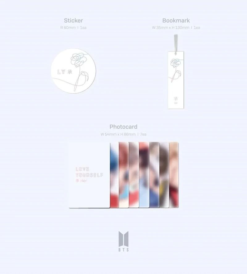 BTS - LOVE YOURSELF 承 HER VINYL LP