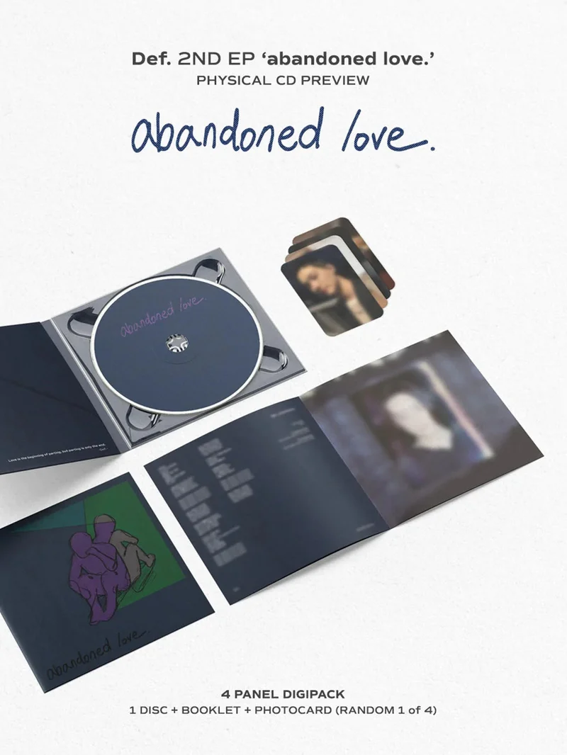 JAY B / DEF. (GOT7) - ABANDONED LOVE. (2ND EP ALBUM)