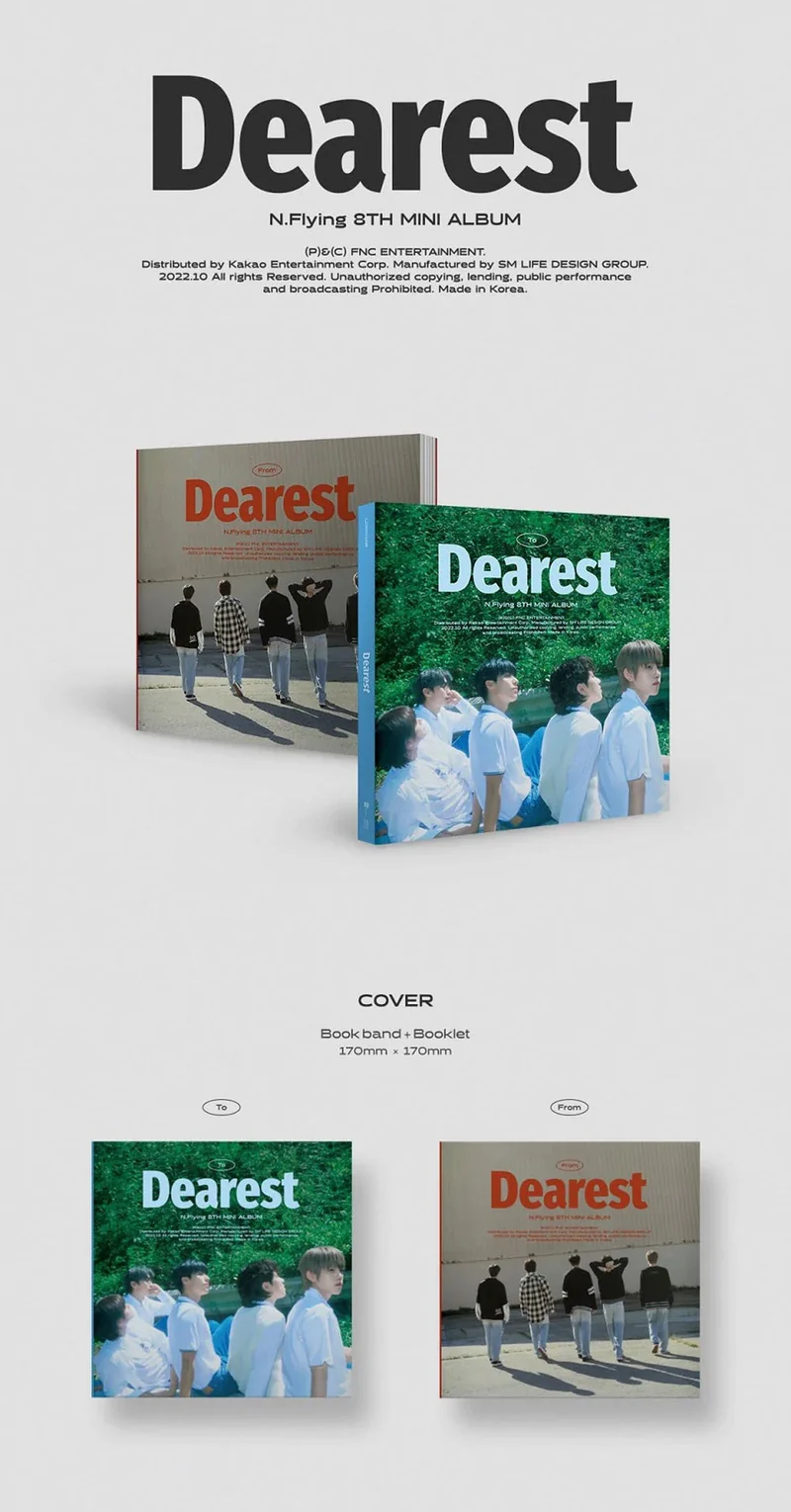 N.FLYING - DEAREST (8TH MINI ALBUM)