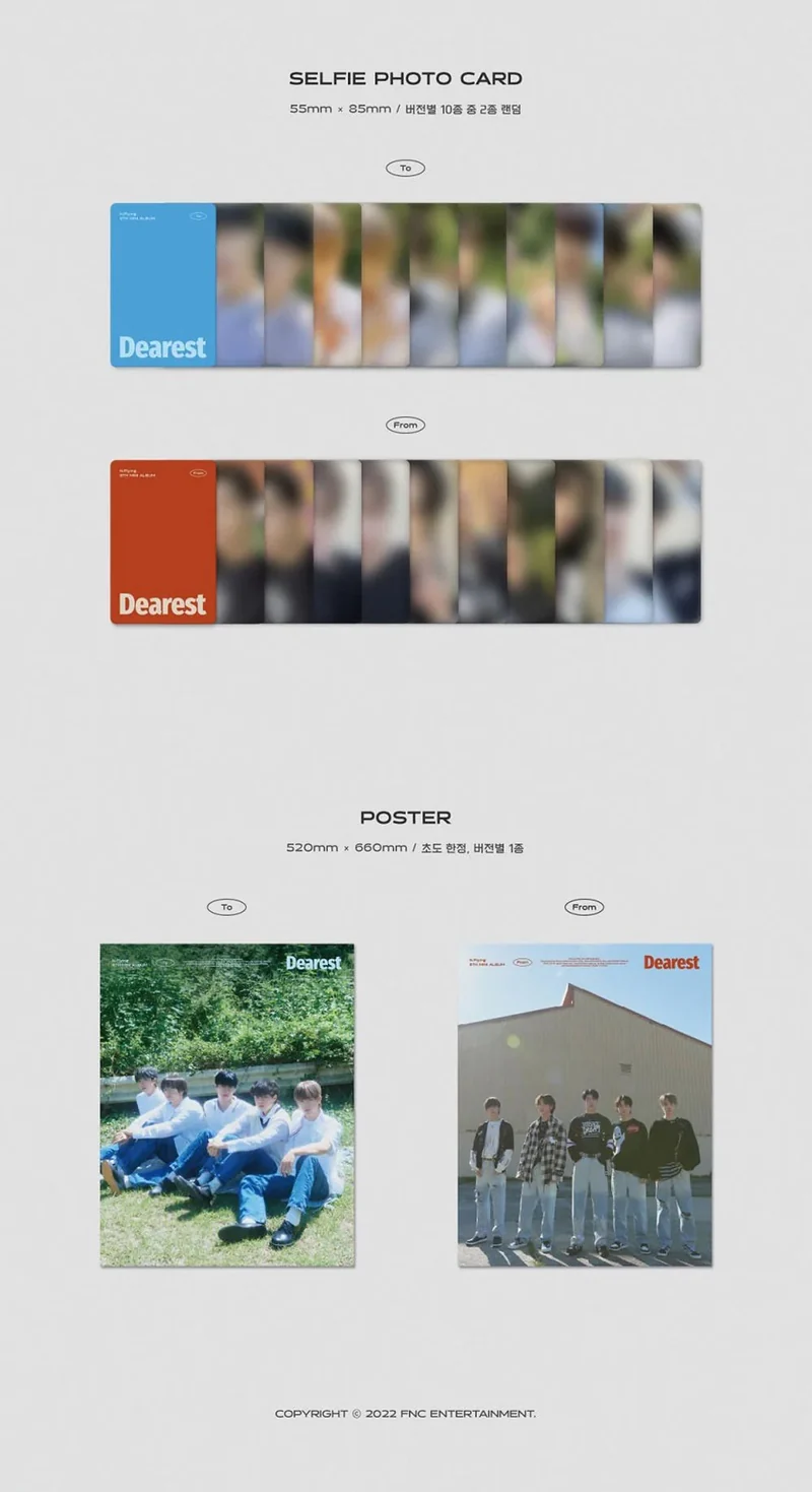 N.FLYING - DEAREST (8TH MINI ALBUM)