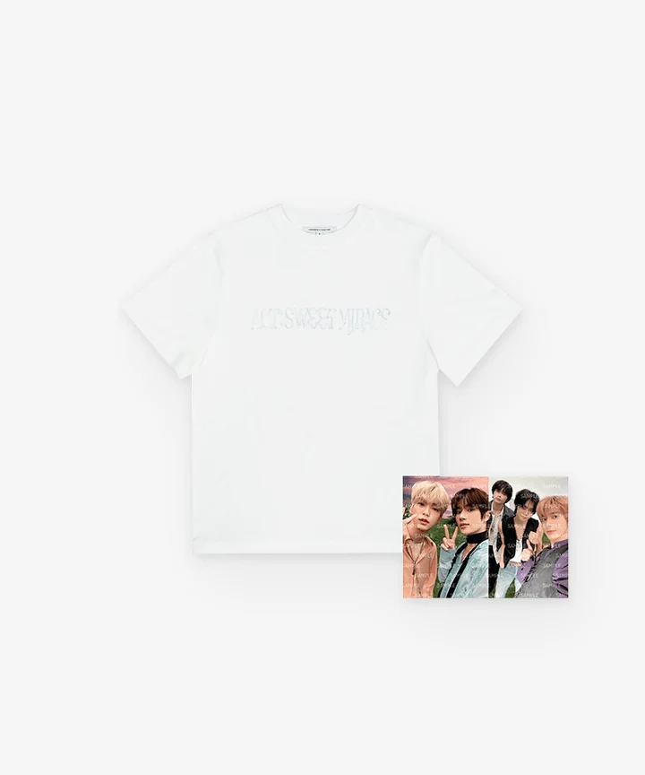 [TXT] Act : Sweet Mirage : S/S T-Shirt (White)
