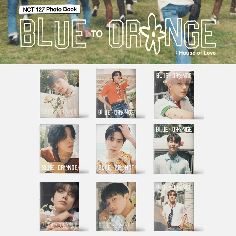[NCT] NCT 127 : Blue To Orange : House Of Love Photobook