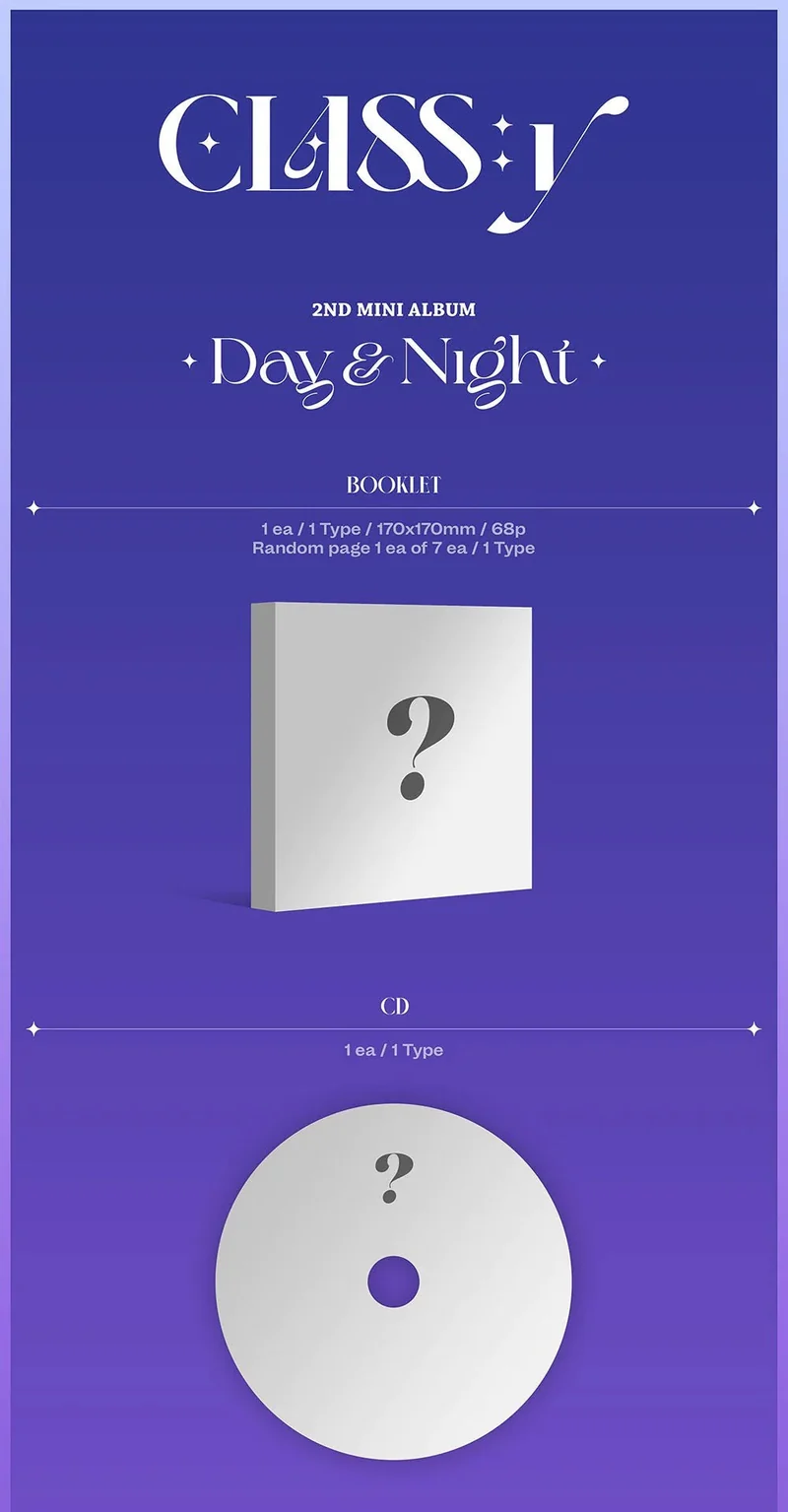 CLASS:Y - DAY & NIGHT (2ND MINI ALBUM)
