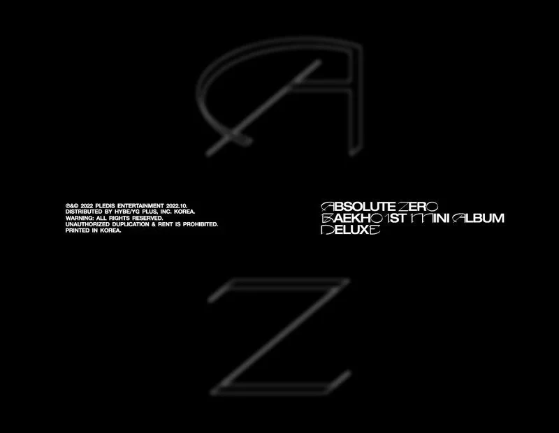 BAEKHO - ABSOLUTE ZERO (DELUXE VER.)