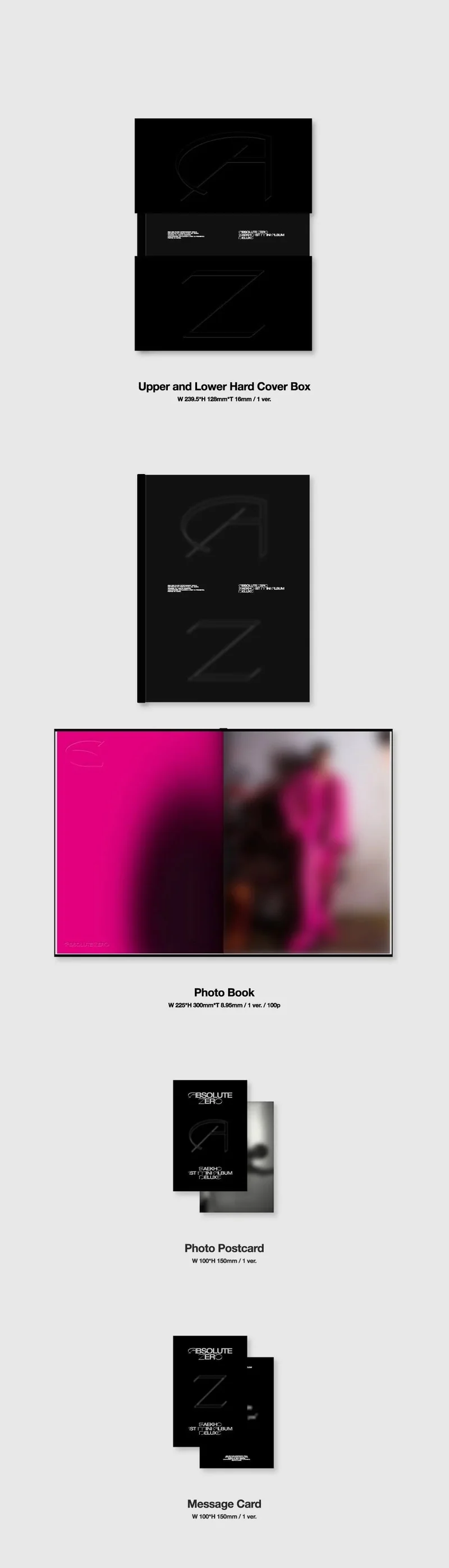 BAEKHO - ABSOLUTE ZERO (DELUXE VER.)