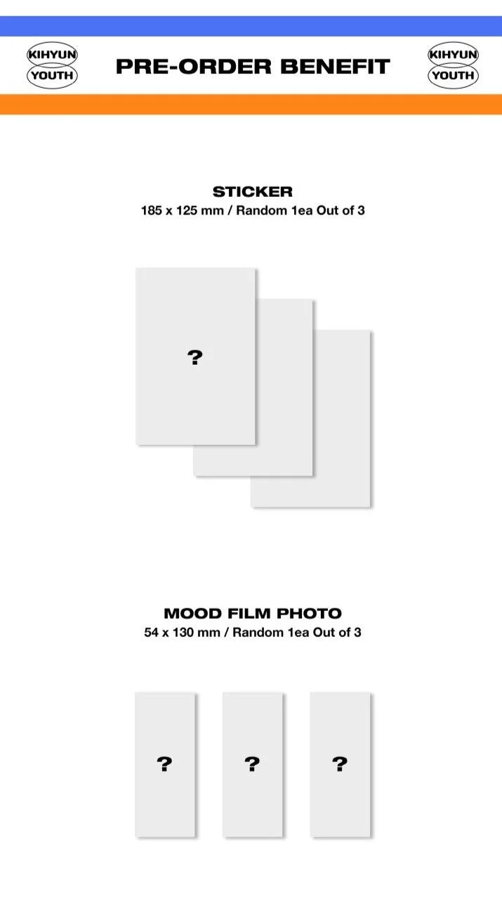 KIHYUN - [YOUTH] (1st Mini Album)