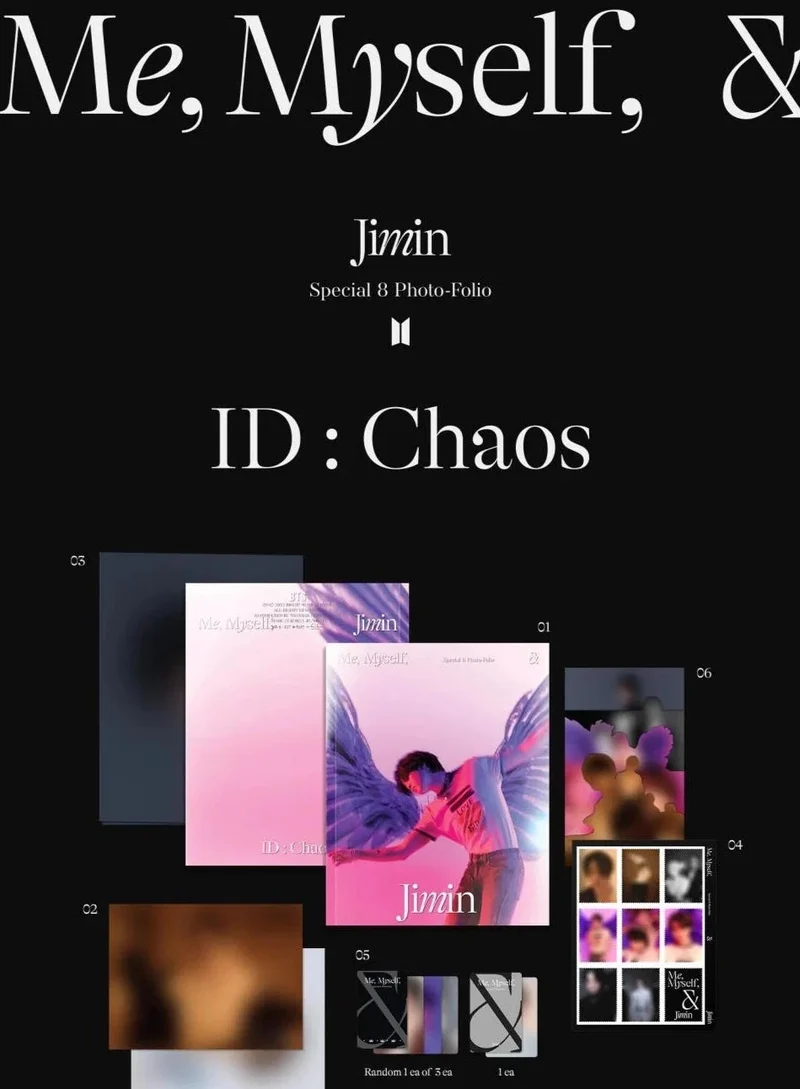 JIMIN - SPECIAL 8 PHOTO FOLIO ME MYSELF AND JIMIN "ID CHAOS"