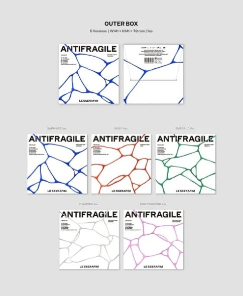 LE SSERAFIM - ANTIFRAGILE (COMPACT VER.)