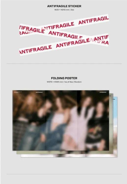LE SSERAFIM - ANTIFRAGILE (2ND MINI ALBUM)