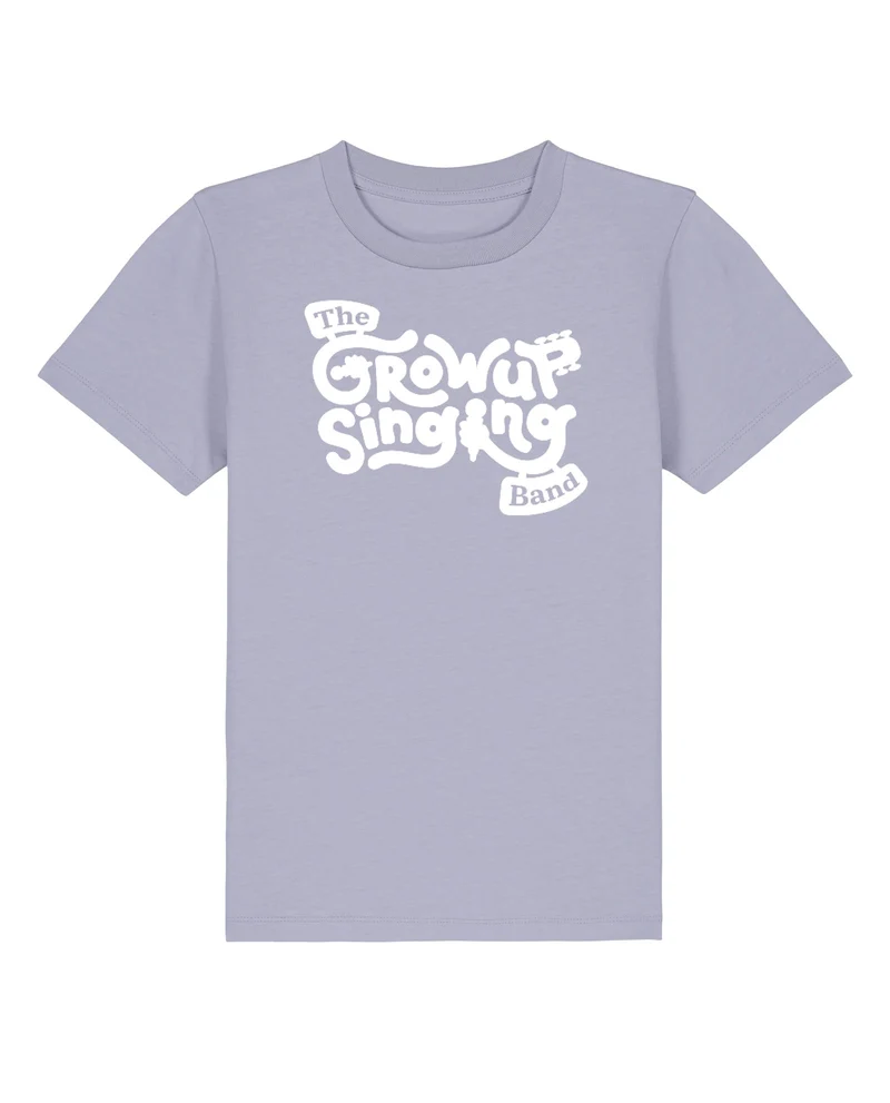 Grow Up Singing - Camiseta "The Band" Violeta Unisex