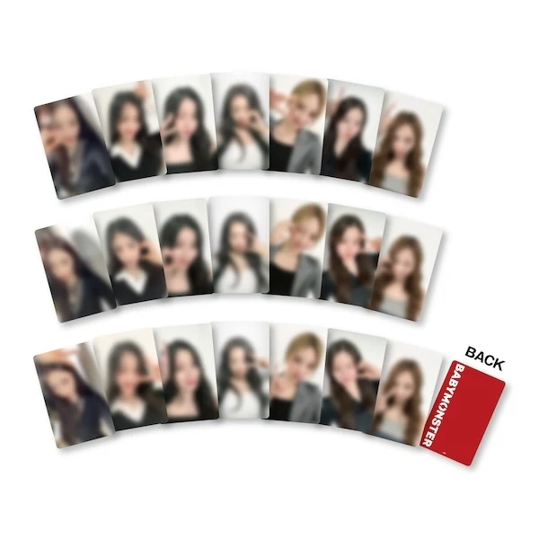 [BABYMONSTER] Cafe : Random Trading Card