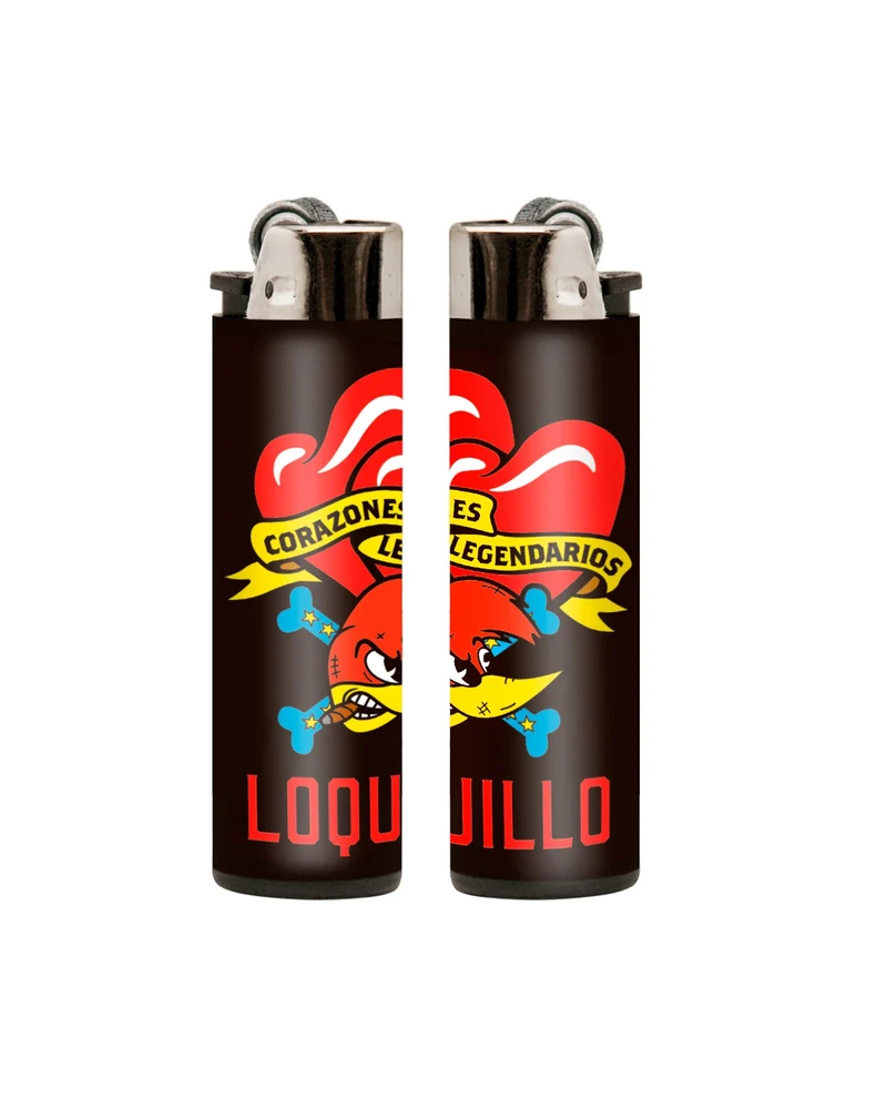 Loquillo - Mechero Clipper "Corazones Legendarios"