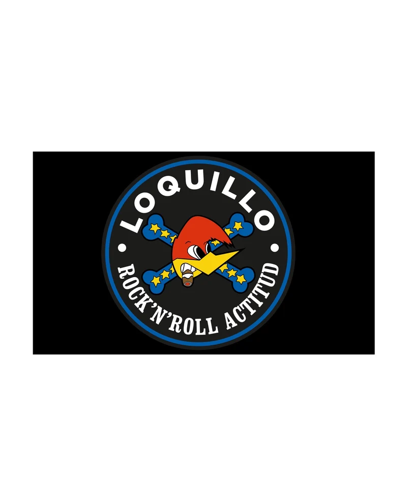 Loquillo - Bandera "Rock N Roll Actitud"