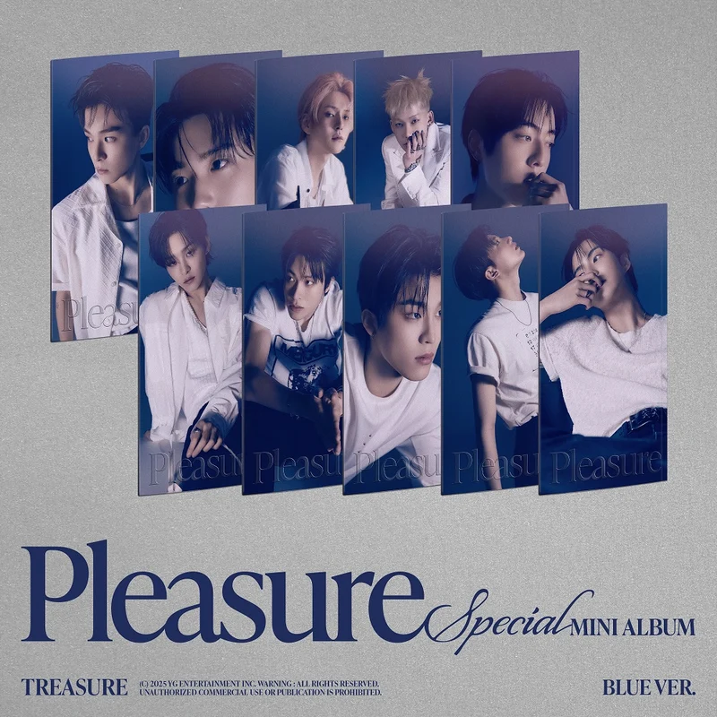 TREASURE - PLEASURE (BLUE ver.)