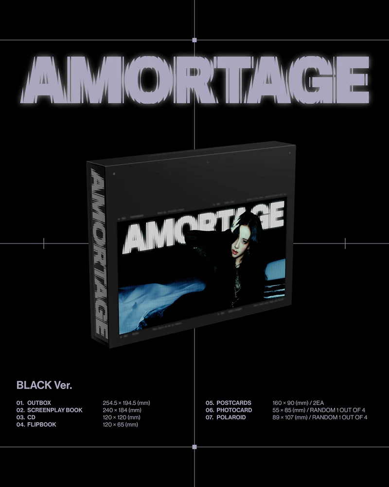 BLACKPINK JISOO - AMORTAGE (DELUXE EDITION)