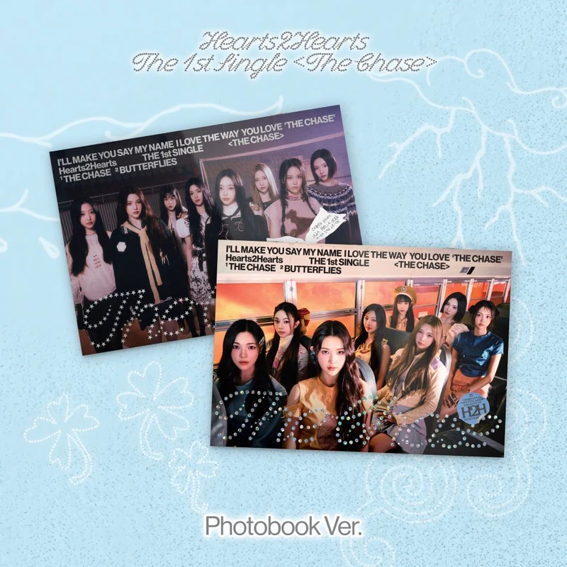Hearts2Hearts - The Chase (Photobook ver.) (Discounted Sealed Album)