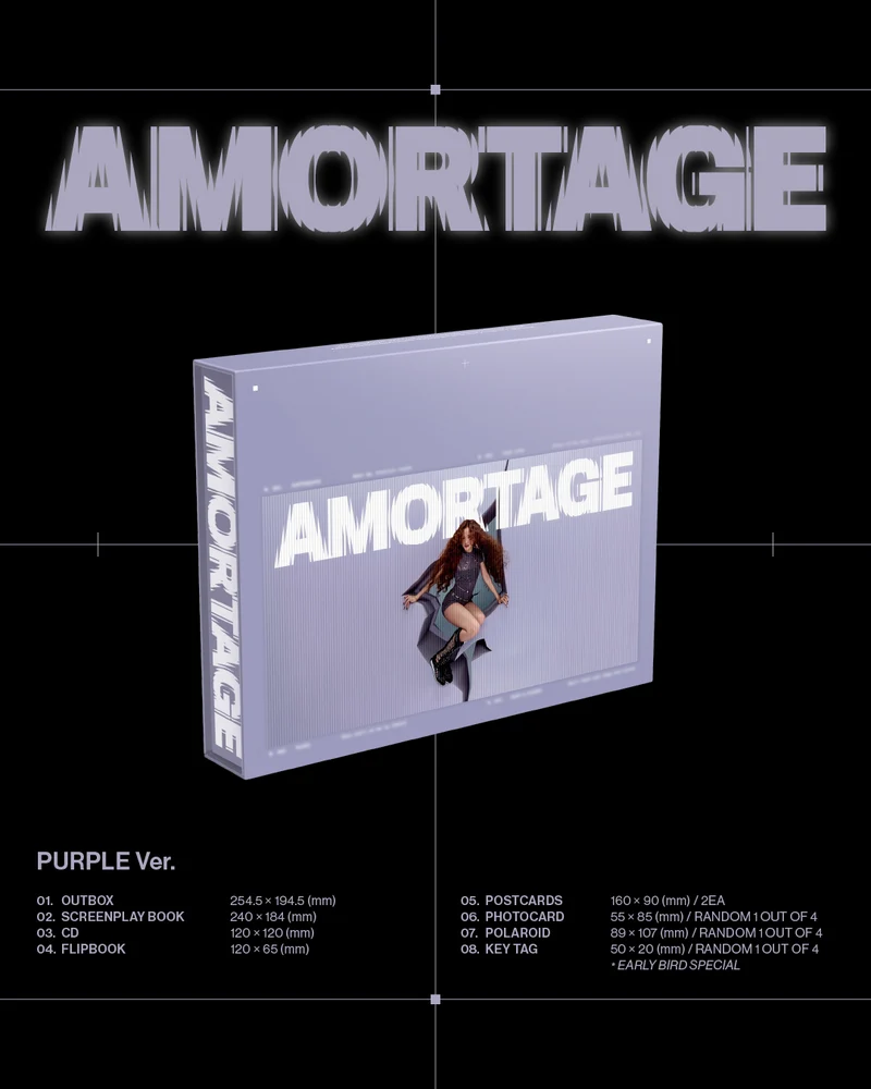 BLACKPINK JISOO - AMORTAGE (EXCLUSIVE EDITION)