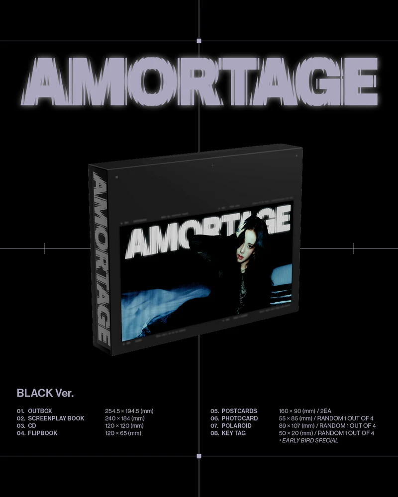 BLACKPINK JISOO - AMORTAGE (EXCLUSIVE EDITION)