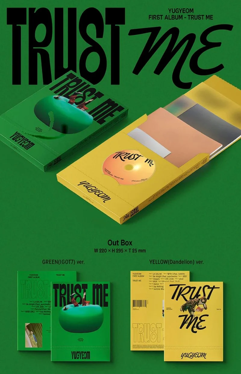 YUGYEOM (GOT7) - TRUST ME (1ST FULL ALBUM)