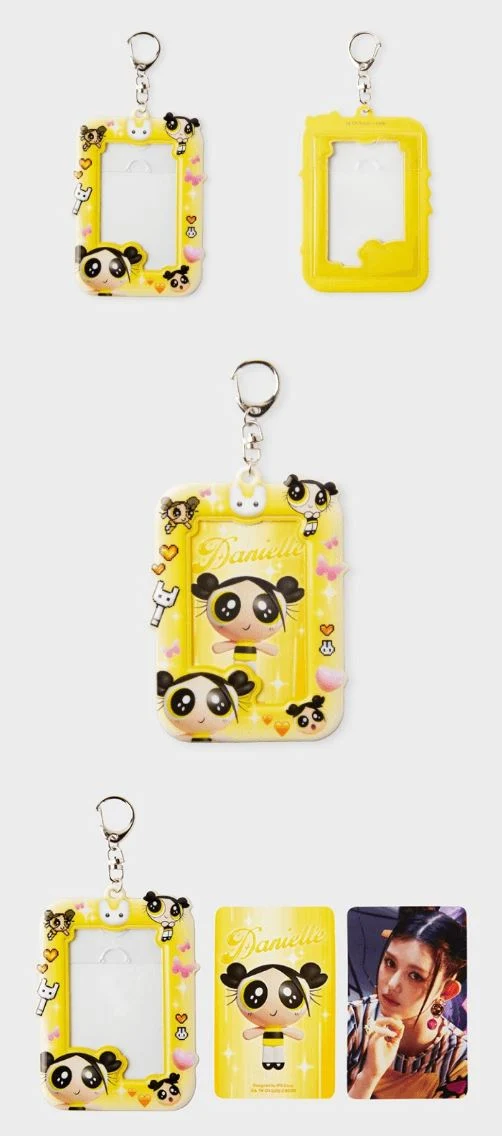 NEWJEANS - PHOTO HOLDER KEYRING (THE POWERPUFF GIRLS X NJ)