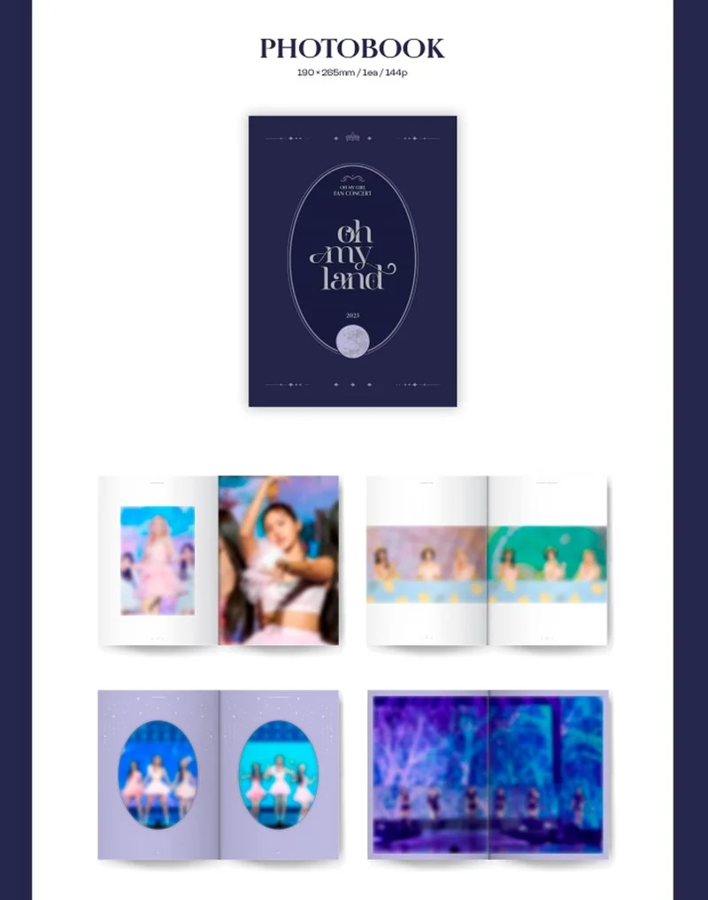 OH MY GIRL - 2023 FAN CONCERT (OH MY LAND) BLU-RAY