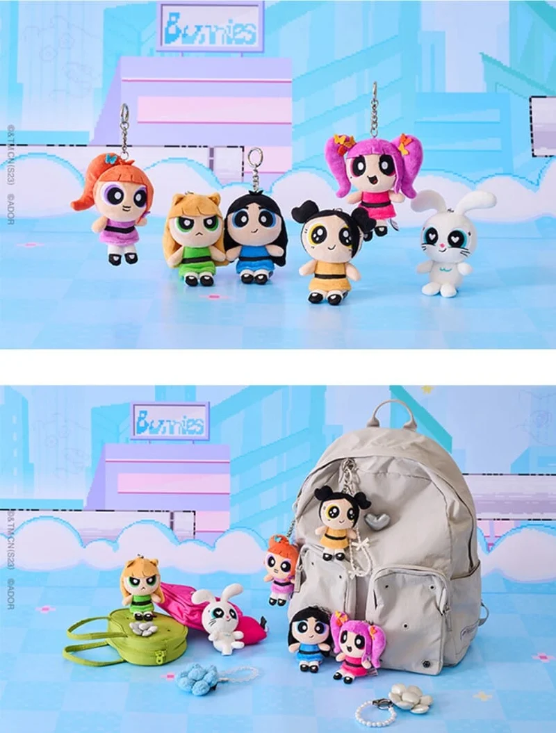 NEWJEANS - DOLL KEYRING (THE POWERPUFF GIRLS X NJ)