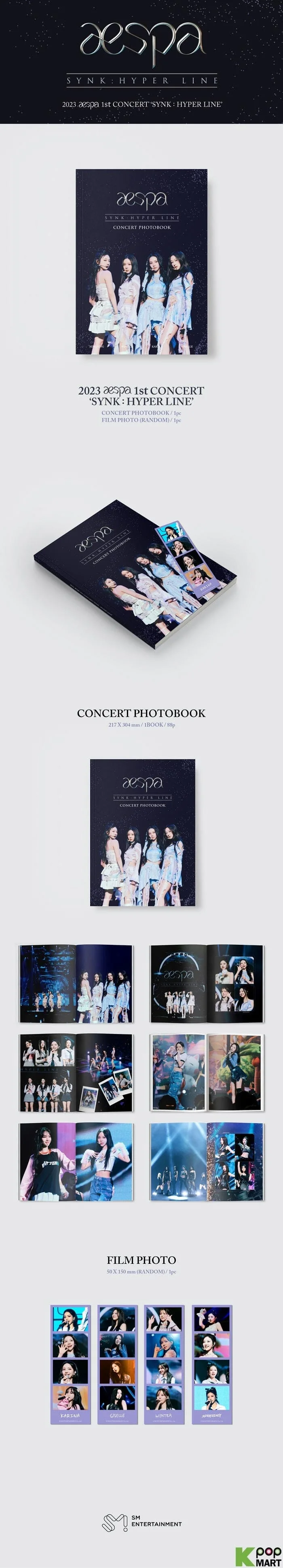 AESPA - 1ST CONCERT SYNK "HYPER LINE PHOTOBOOK"