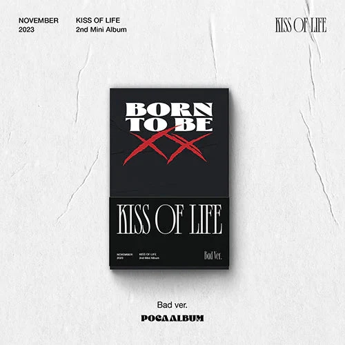KISS OF LIFE - BORN TO BE XX (2ND MINI ALBUM) POCA ALBUM