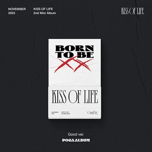 KISS OF LIFE - BORN TO BE XX (2ND MINI ALBUM) POCA ALBUM